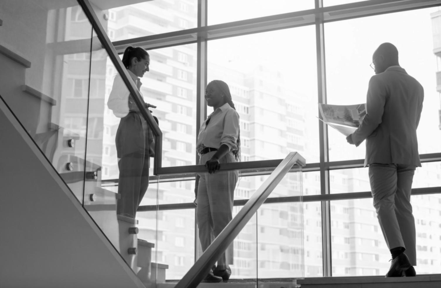 Financial analysis workspace with charts and data visualization